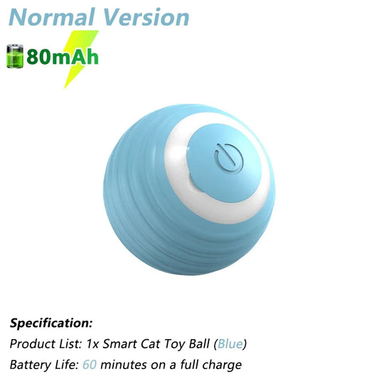 Interactive Electric Cat Rolling Ball - Smart Toy for Engaging Playtime!